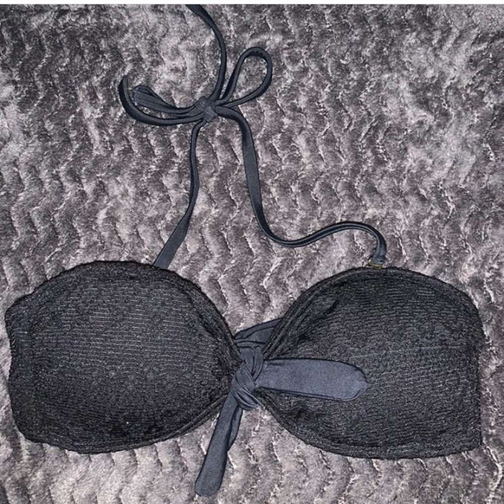 Black Swim Top